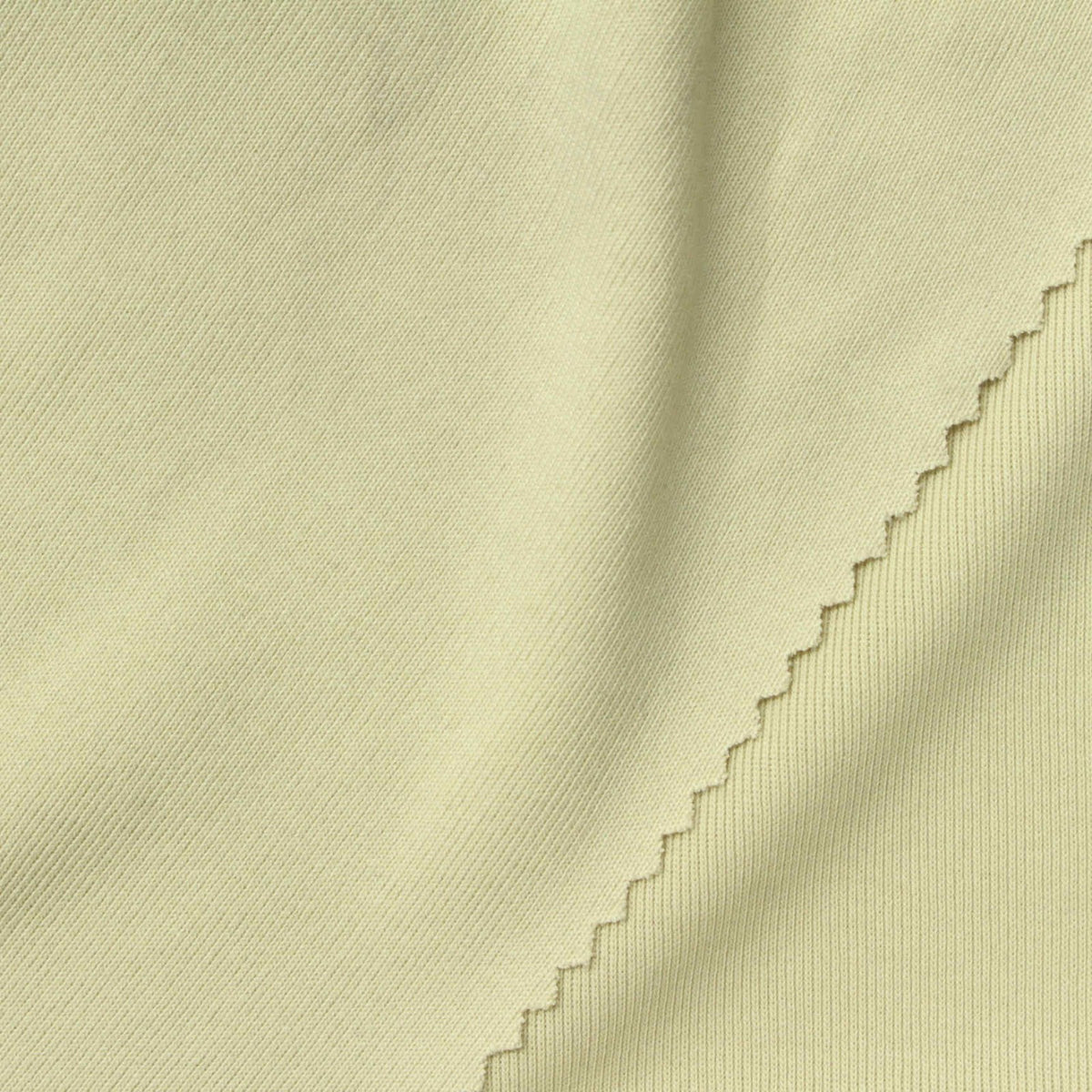 Cotton Polyester Rib Knit Fabric, 231 gsm, 145 cm — Beige