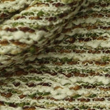 Cream Marl Chunky Knit, Cotton-Poly — texture