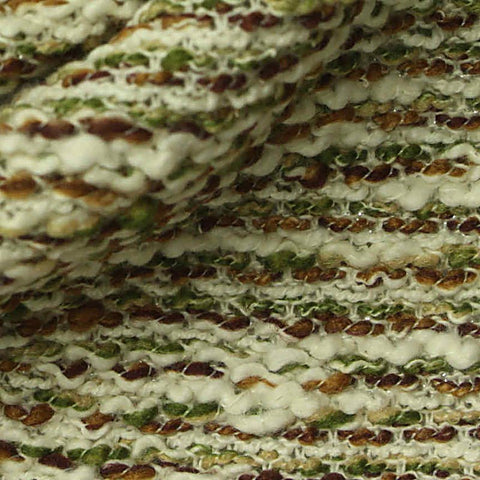 Cream Marl Chunky Knit, Cotton-Poly, 350 gsm