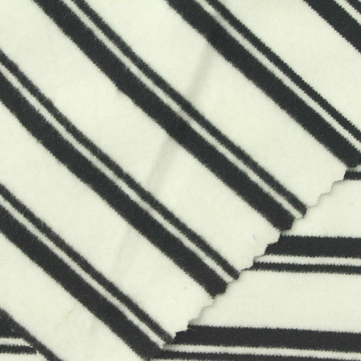 Black Stripe Velvet, Polyester