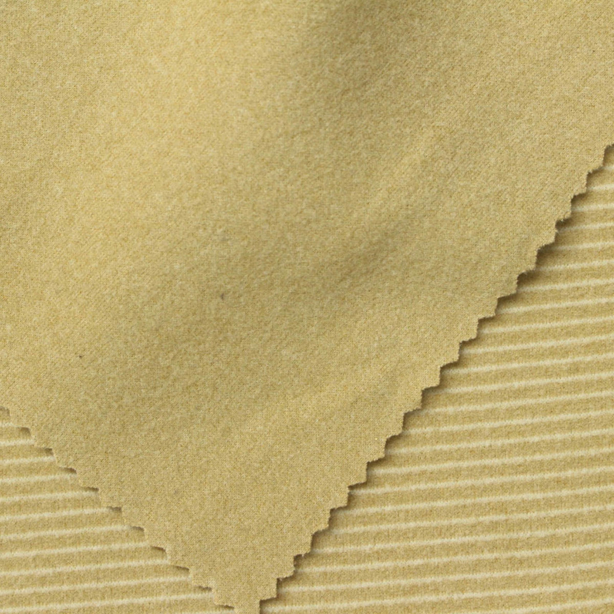 Dark Beige Stripe Velvet, Polyester