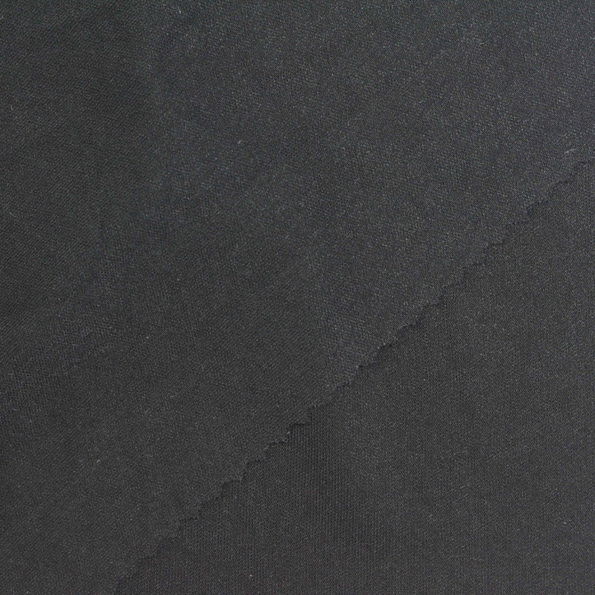 Acetate Polyester Interlock Knit Fabric, 180 gsm, 155 cm — Grey