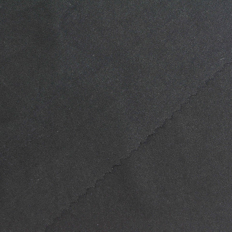 Acetate Polyester Interlock Knit Fabric, 180 gsm, 155 cm — Grey