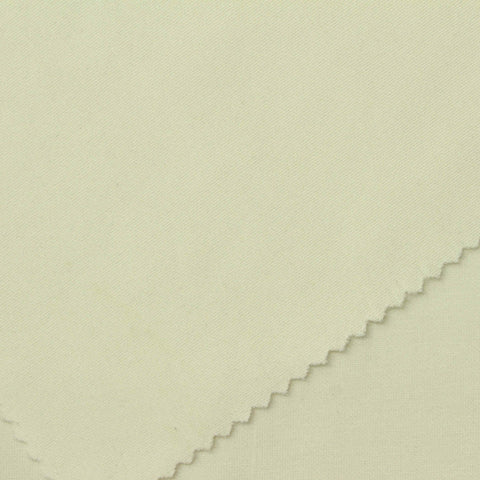 Polyester Viscose Stretch Scuba Knit Fabric, 220 gsm, 156 cm — Khaki