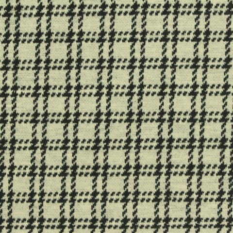 Black Houndstooth Jacquard, Polyester, 290 gsm, 160 cm, ref EF-259932