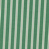 Green Vertical-Stripe Woven, Poly-Cotton — texture