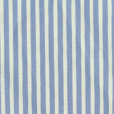 Blue Vertical-Stripe Woven, Polyester