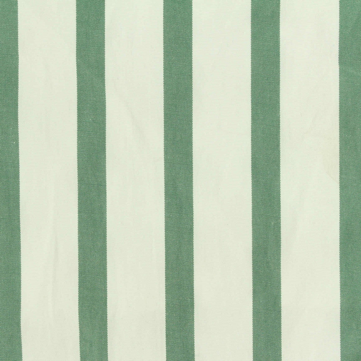 Green Vertical-Stripe Woven, Poly-Cotton, 110 gsm