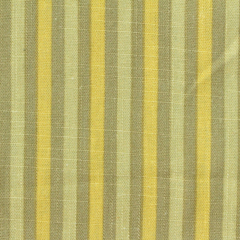 Yellow Vertical-Stripe Woven, Viscose, 180 gsm