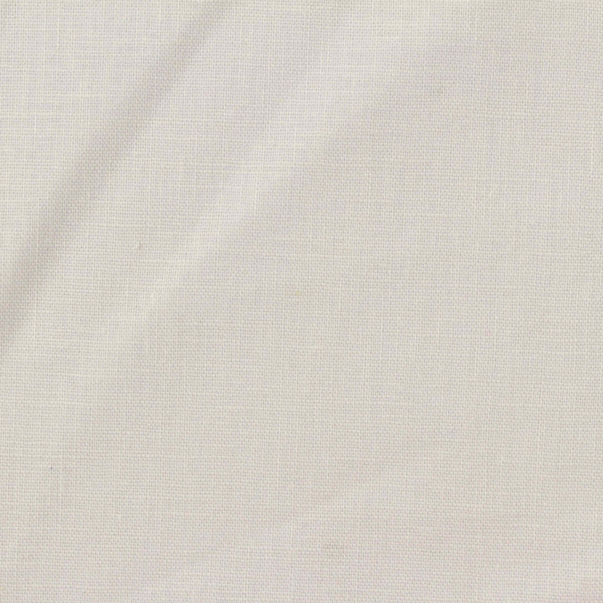 Linen Cotton Woven Fabric, 115 gsm — White