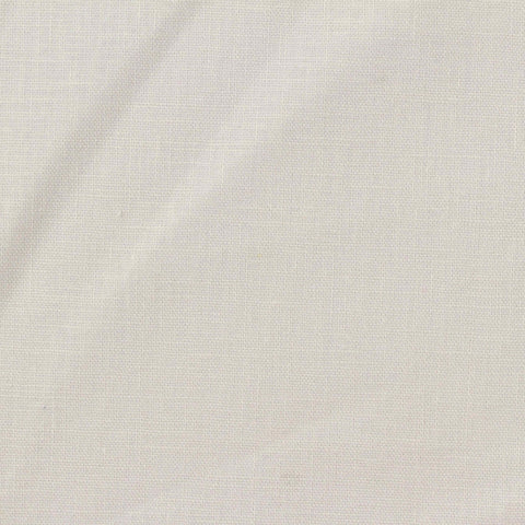 Linen Cotton Woven Fabric, 115 gsm — White