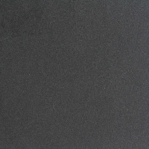 Polyester Stretch Rib Knit Fabric, 300 gsm, 90 cm — Grey