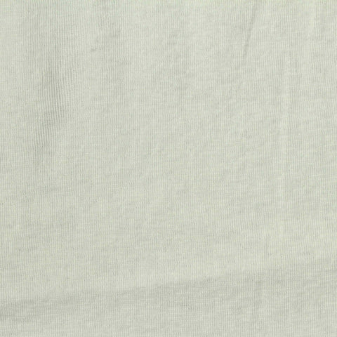 Polyester Stretch Rib Knit Fabric, 200 gsm, 120 cm — White