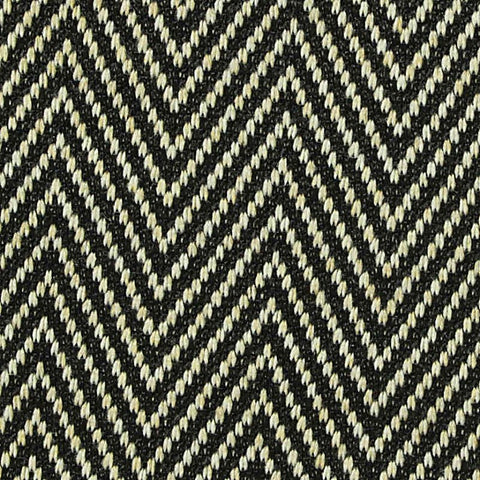Black Zigzag Jacquard, Polyester, 290 gsm