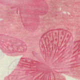 Pink Floral Knit, Cotton-Poly — texture