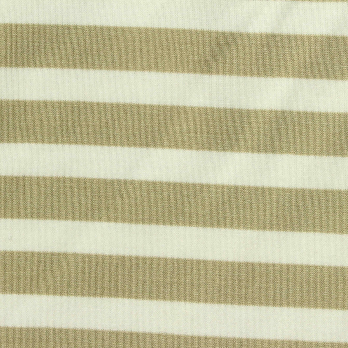 Beige Stripes Jersey Knit, Poly-Viscose, 180 gsm