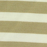 Beige Stripes Jersey Knit, Poly-Viscose — texture