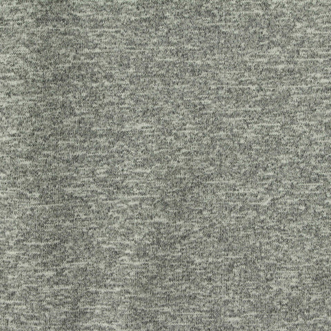 Dark Grey Marl Jersey Knit, Polyester, 180 gsm, 170 cm, ref EF-260015