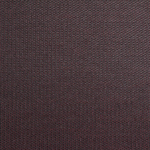 Dark Red Marl Knit, Polyester, 260 gsm