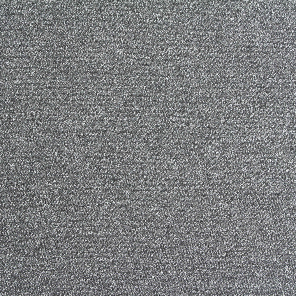 Dark Grey Marl Interlock Knit, Polyester, 300 gsm, 160 cm, ref EF-260029