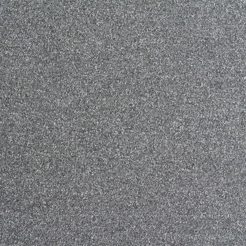 Dark Grey Marl Interlock Knit, Polyester, 300 gsm, 160 cm, ref EF-260029