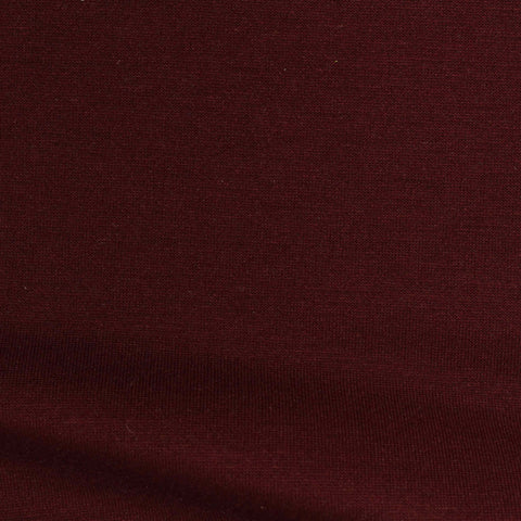 Polyester Viscose Stretch Scuba Knit Fabric, 280 gsm, 160 cm — Red