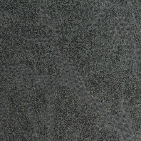 Dark Grey Abstract Jacquard, Poly-Cotton