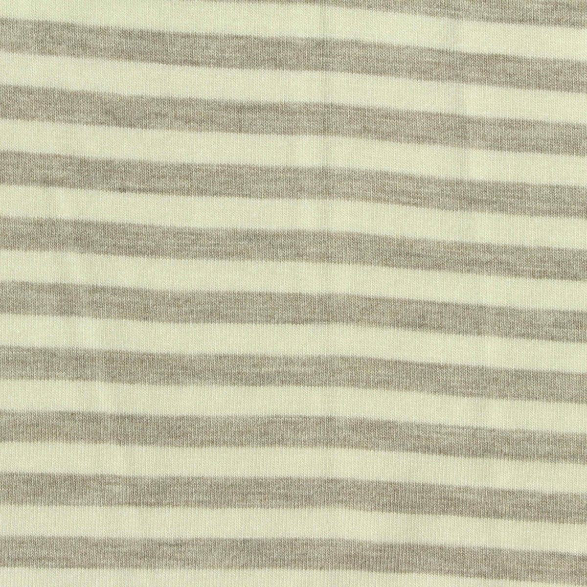 Beige Stripe Jersey Knit, Viscose