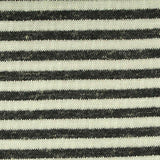 Dark Grey Stripes Knit, Poly-Viscose — texture