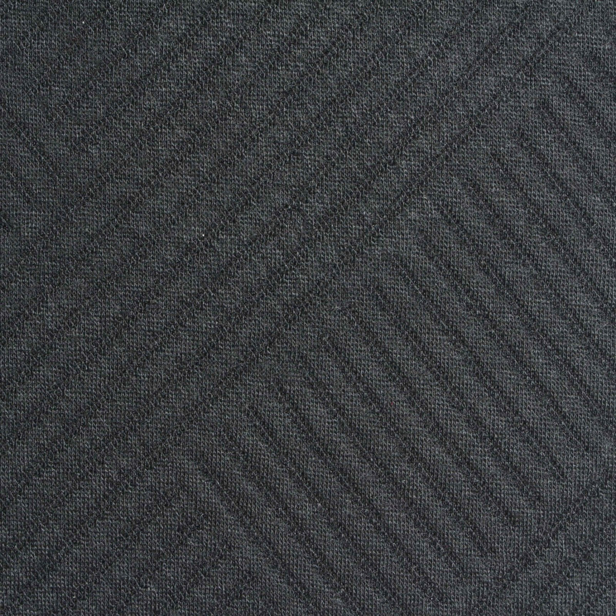 Dark Grey Tone-on-Tone Jacquard, Polyester, 270 gsm