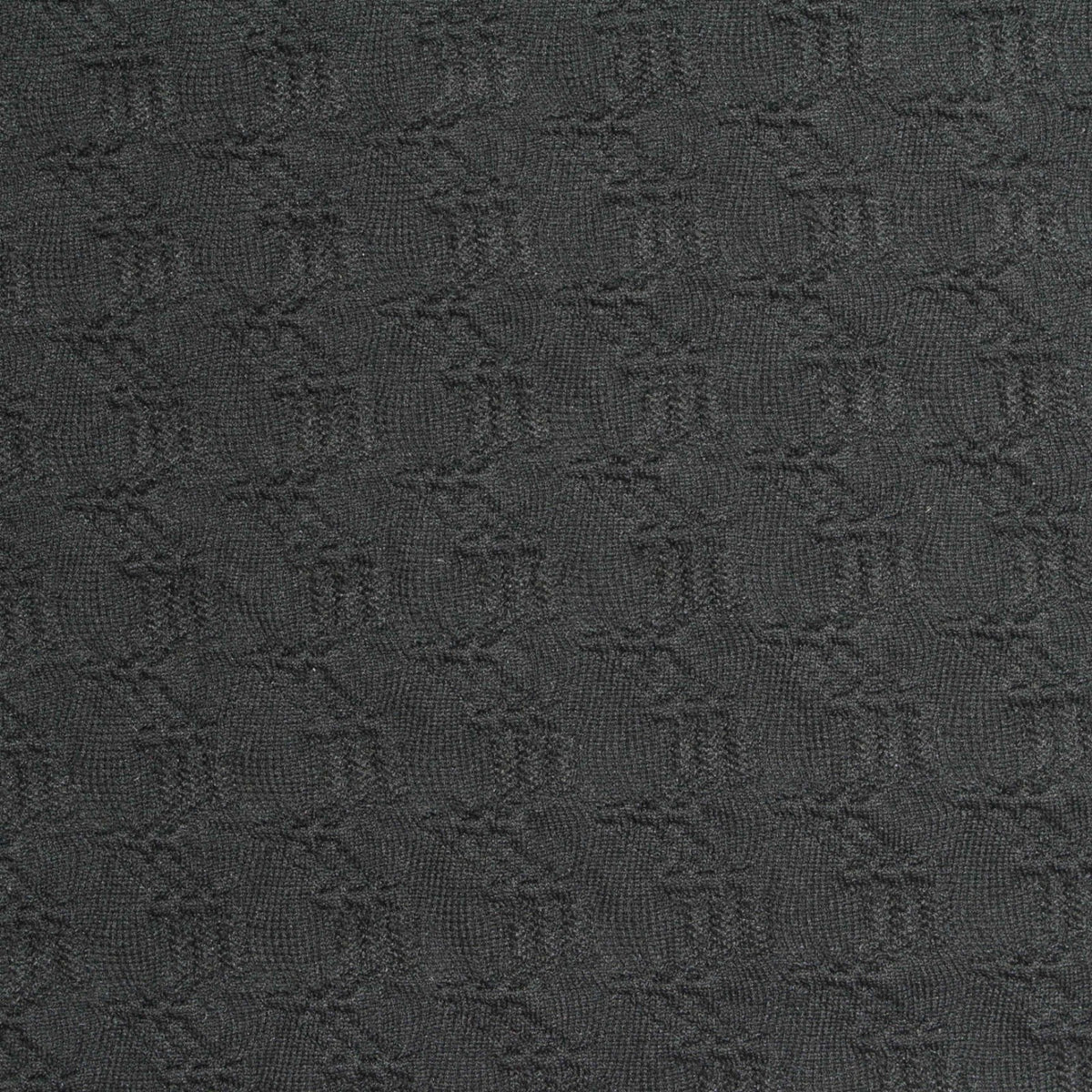 Dark Grey Geometric Jacquard, Spandex