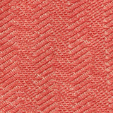 Coral Chevron French Terry, Poly-Cotton — texture