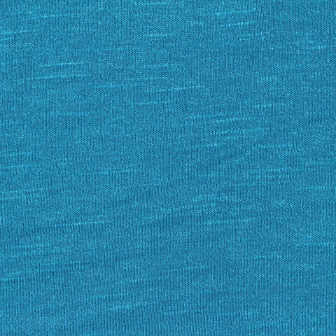 Heathered Blue Marl Jersey Knit, Viscose