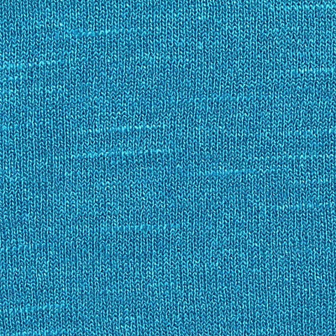 Heathered Blue Marl Jersey Knit, Viscose