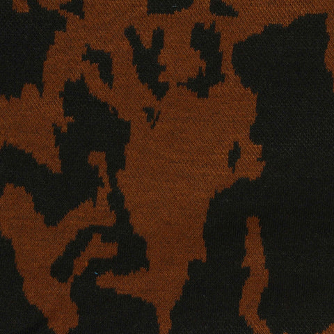 Brown Animal Print Jacquard, Polyester, 350 gsm, 160 cm