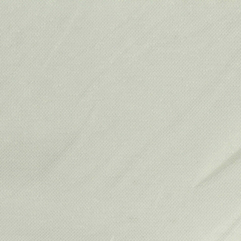 100% Polyester Piqué Knit Fabric, 150 gsm, 160 cm — White