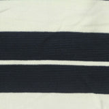 Navy Horizontal-Stripe Knit, Cotton