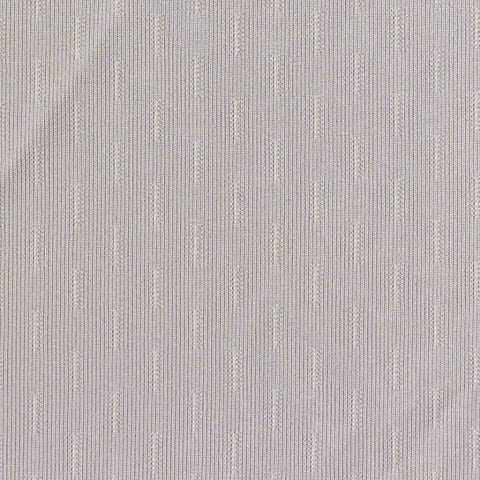 Light Grey Vertical-Dash Jersey Knit, Polyester