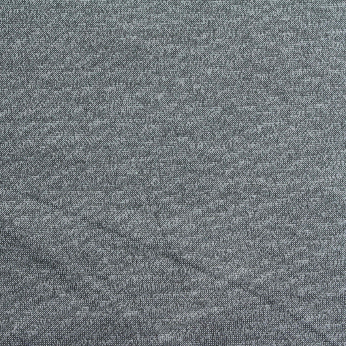 Heather Grey Marl Scuba Knit, Polyester, 250 gsm