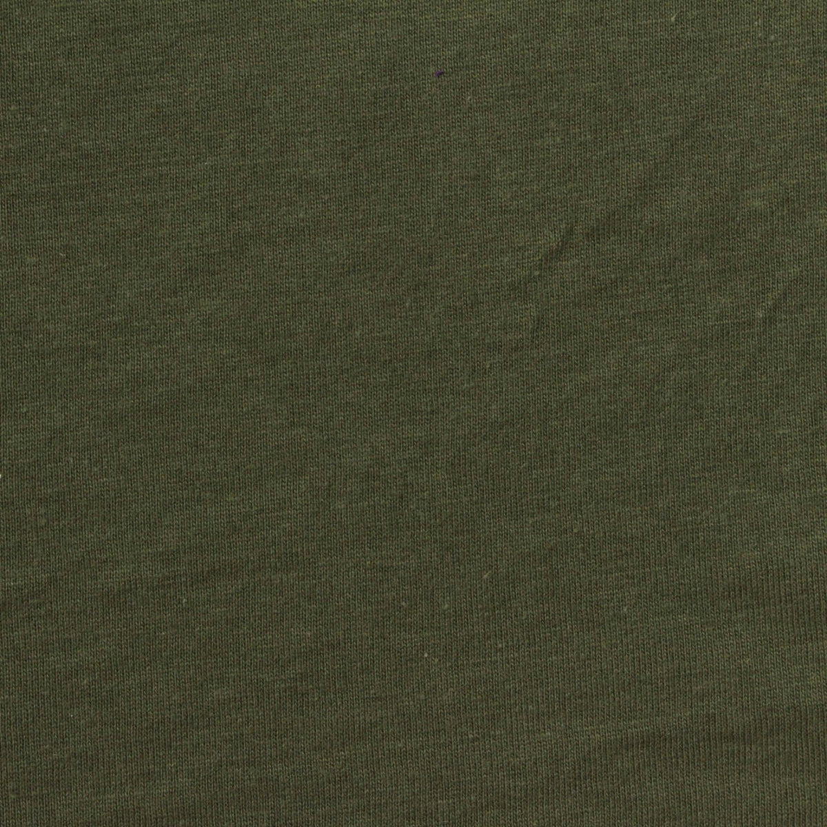 Olive Jersey Knit, Cotton-Poly