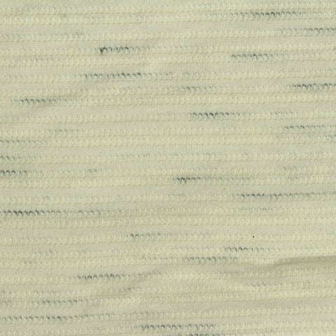 Cream Marl Jersey Knit, Cotton, 170 gsm