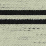 Black Horizontal-Stripe Interlock Knit, Poly-Viscose — texture