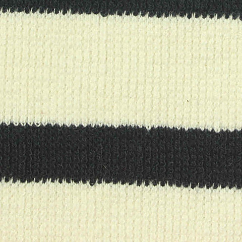 Dark Grey Stripes Jersey Knit, 260 gsm