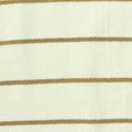 Khaki Horizontal-Stripe Jersey Knit, Viscose