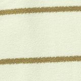 Khaki Horizontal-Stripe Jersey Knit, Viscose — texture