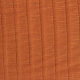 Polyester Stretch Rib Knit Fabric, 230 gsm, 165 cm — Orange