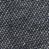 Dark Blue Marl French Terry, Poly-Cotton — texture