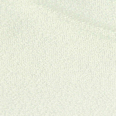 100% Polyester French Terry Fabric, 240 gsm, 180 cm — White