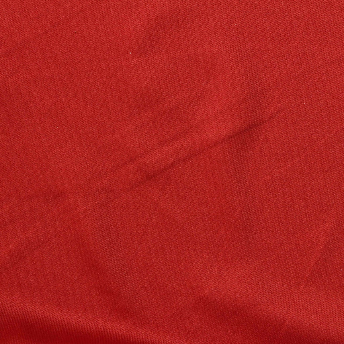 100% Polyester Interlock Knit Fabric, 100 gsm, 160 cm — Red