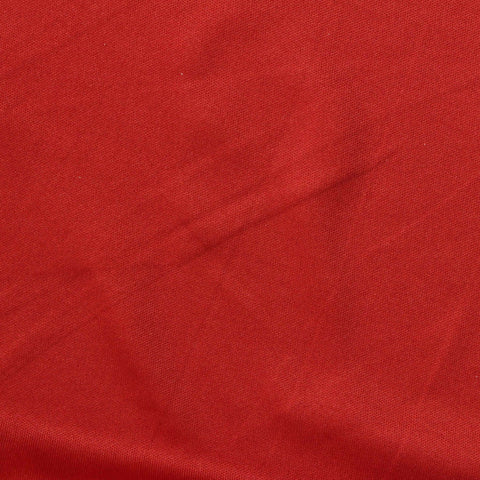 100% Polyester Interlock Knit Fabric, 100 gsm, 160 cm — Red